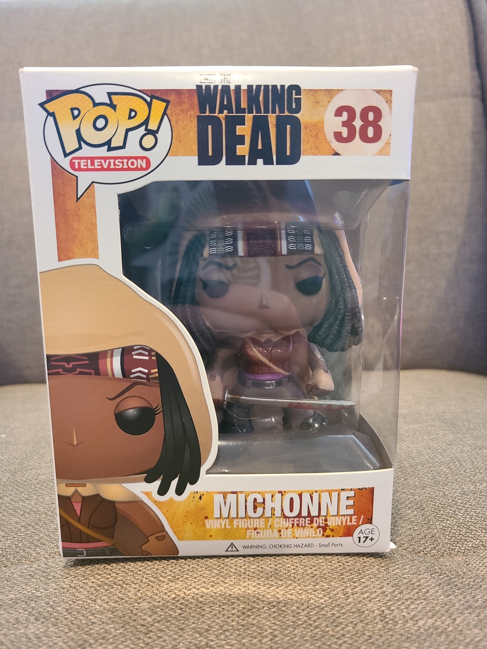 Funko Pop! The Walking Dead Michonne Vinyl Figure #38